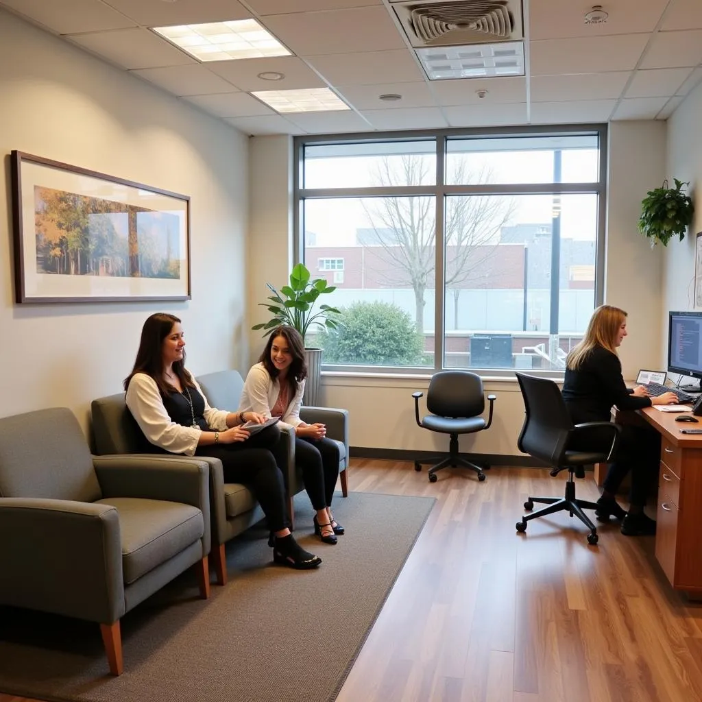 Modern and Welcoming H&R Block Office Interior