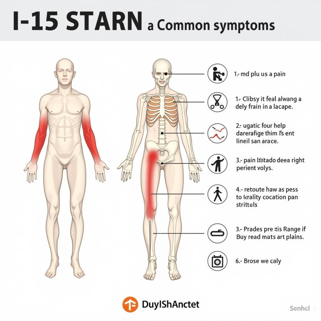 I-15 Strain Symptoms Chart