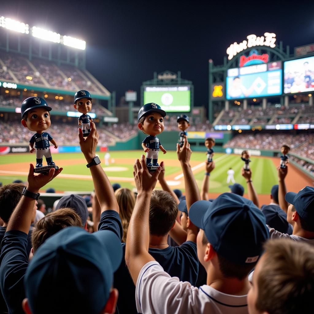 Ichiro bobblehead 2001 Safeco Field giveaway