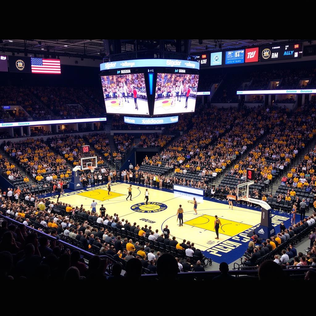 Indiana Pacers game at Gainbridge Fieldhouse