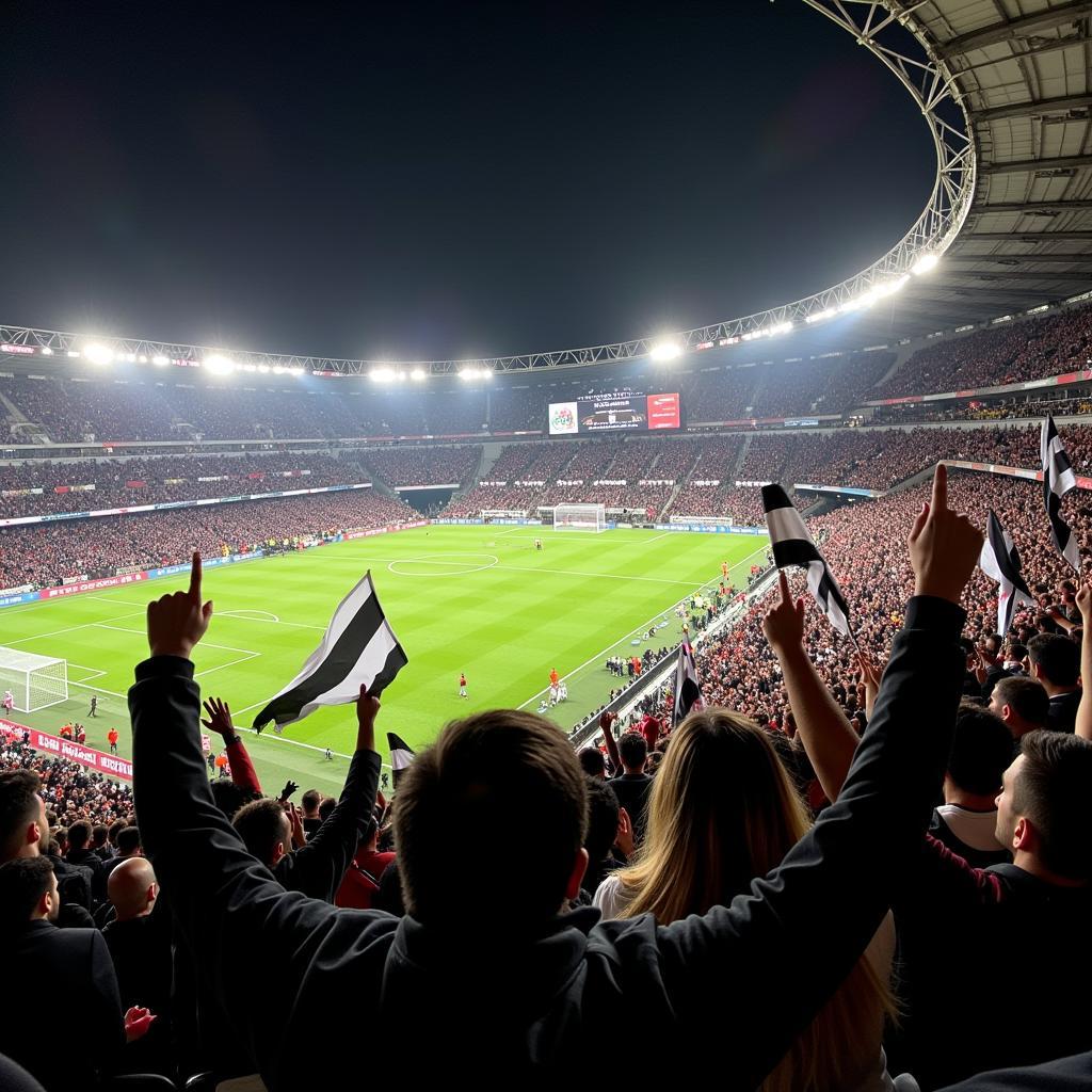 Electric atmosphere at Inönü Stadium