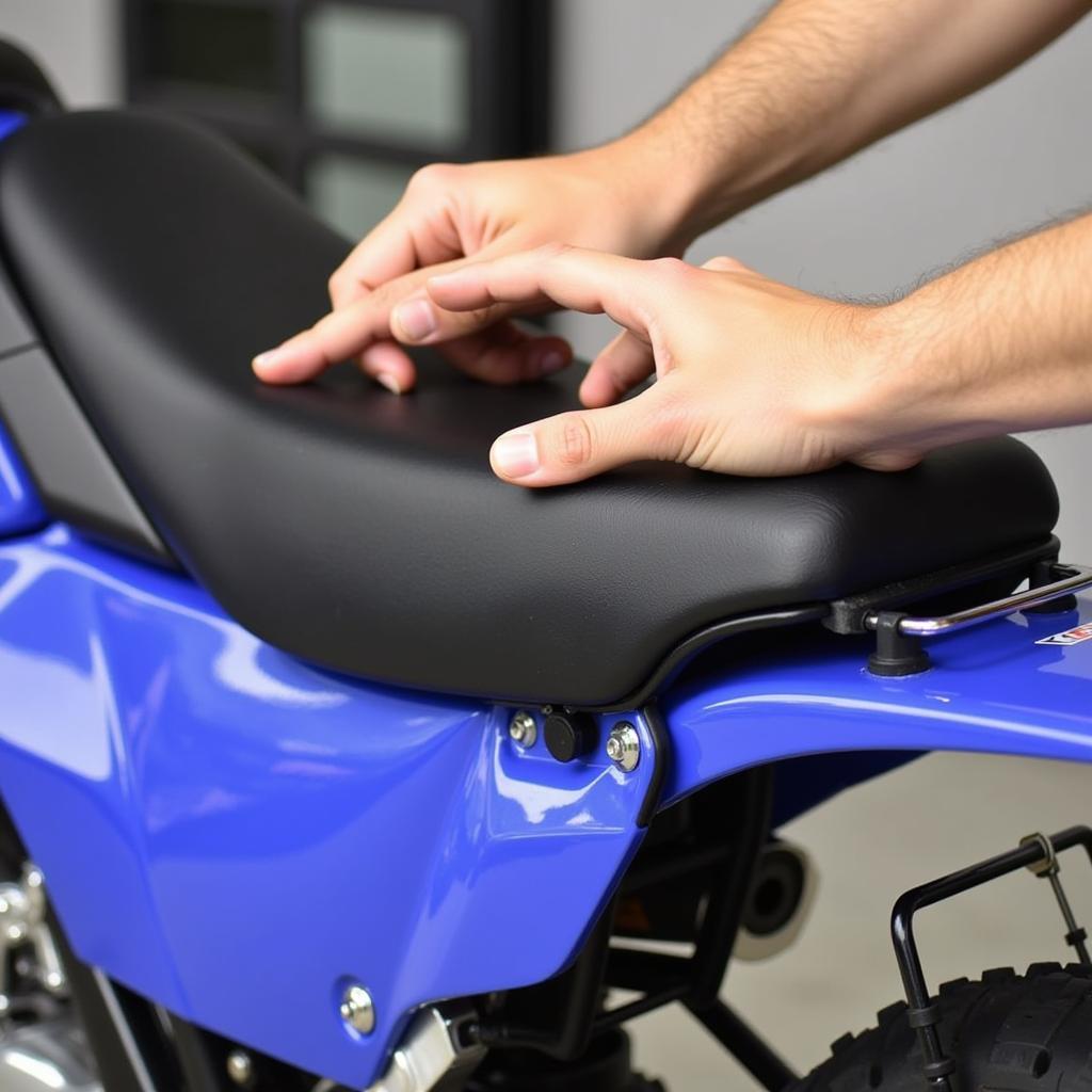  Installing a DRZ400S Seat