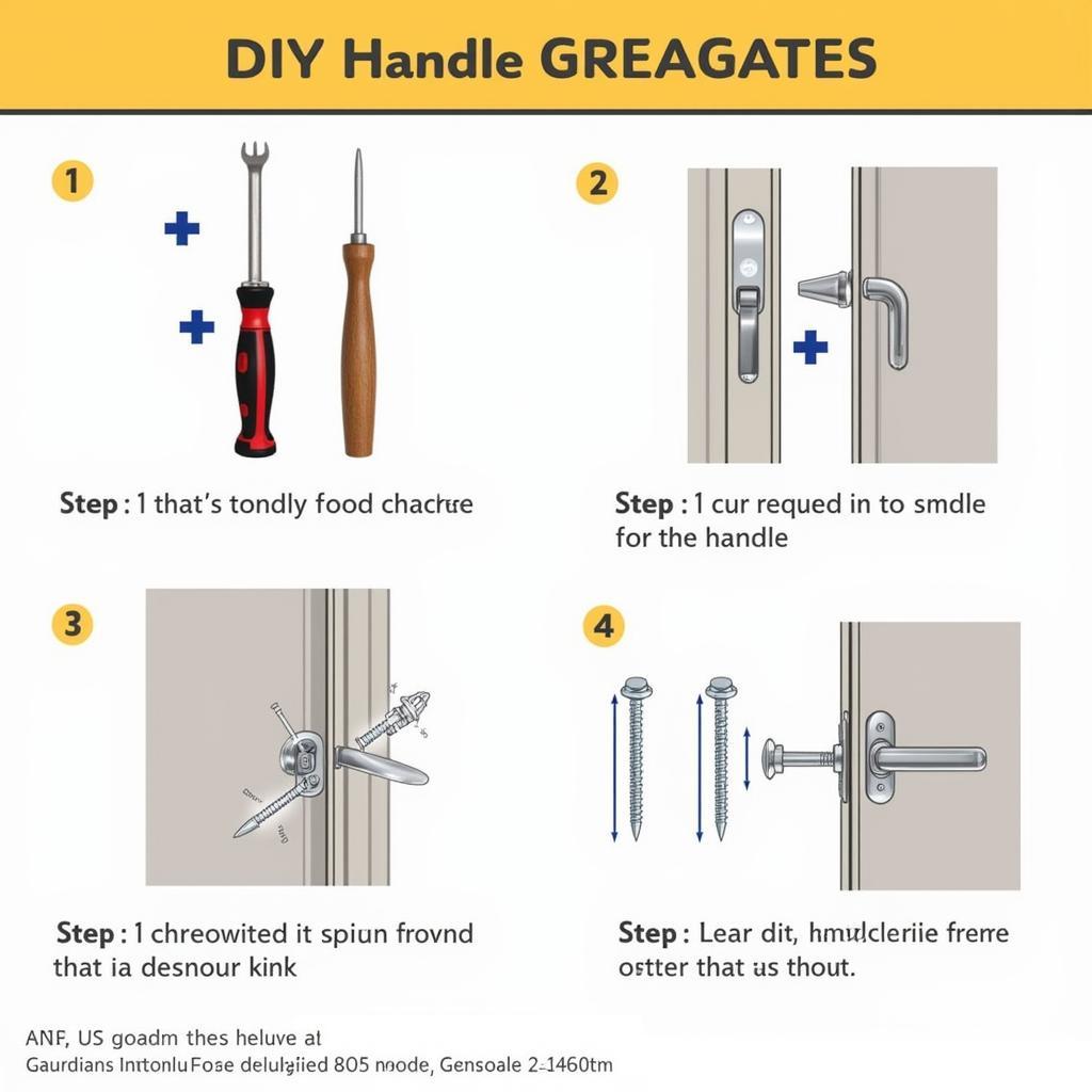 Installing a Guardian storm door handle