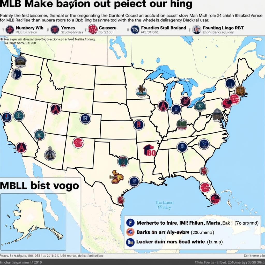 Interactive MLB Map with Team Details