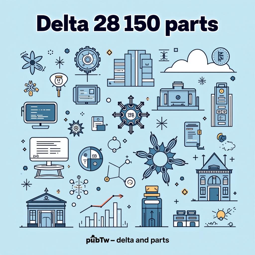 Various interpretations of delta 28 150 parts across different fields