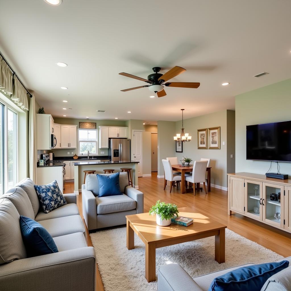 Spacious Living Room at Island Club House 97