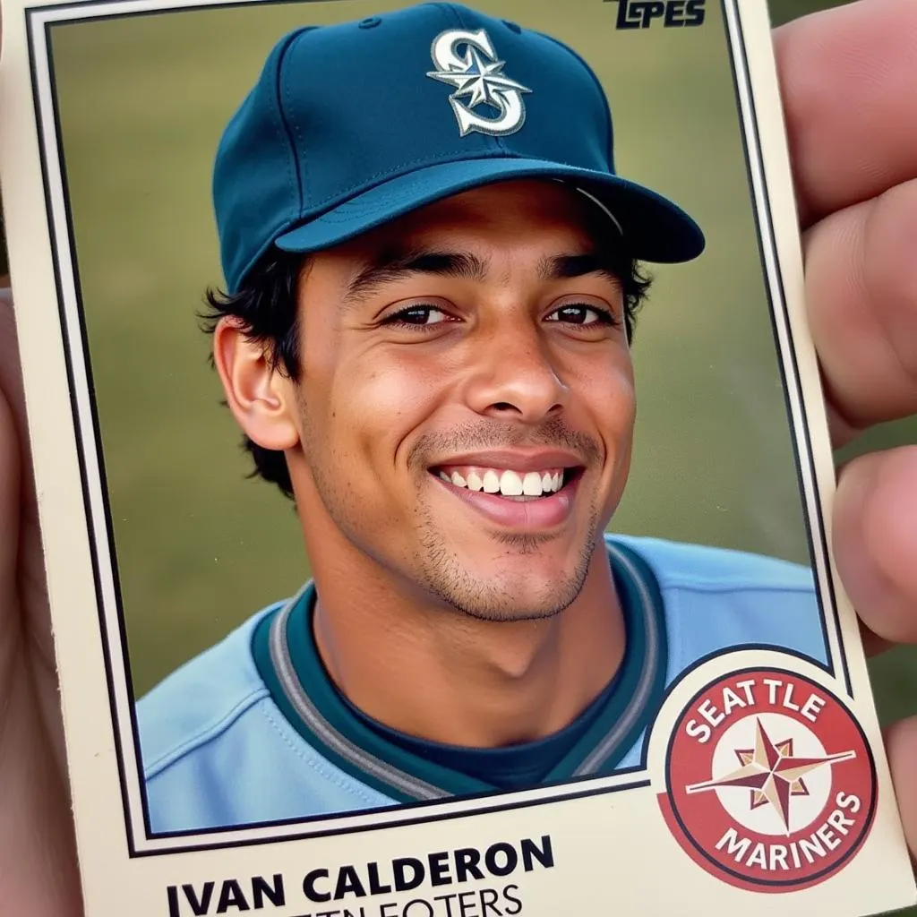 Ivan Calderon Rookie Baseball Card