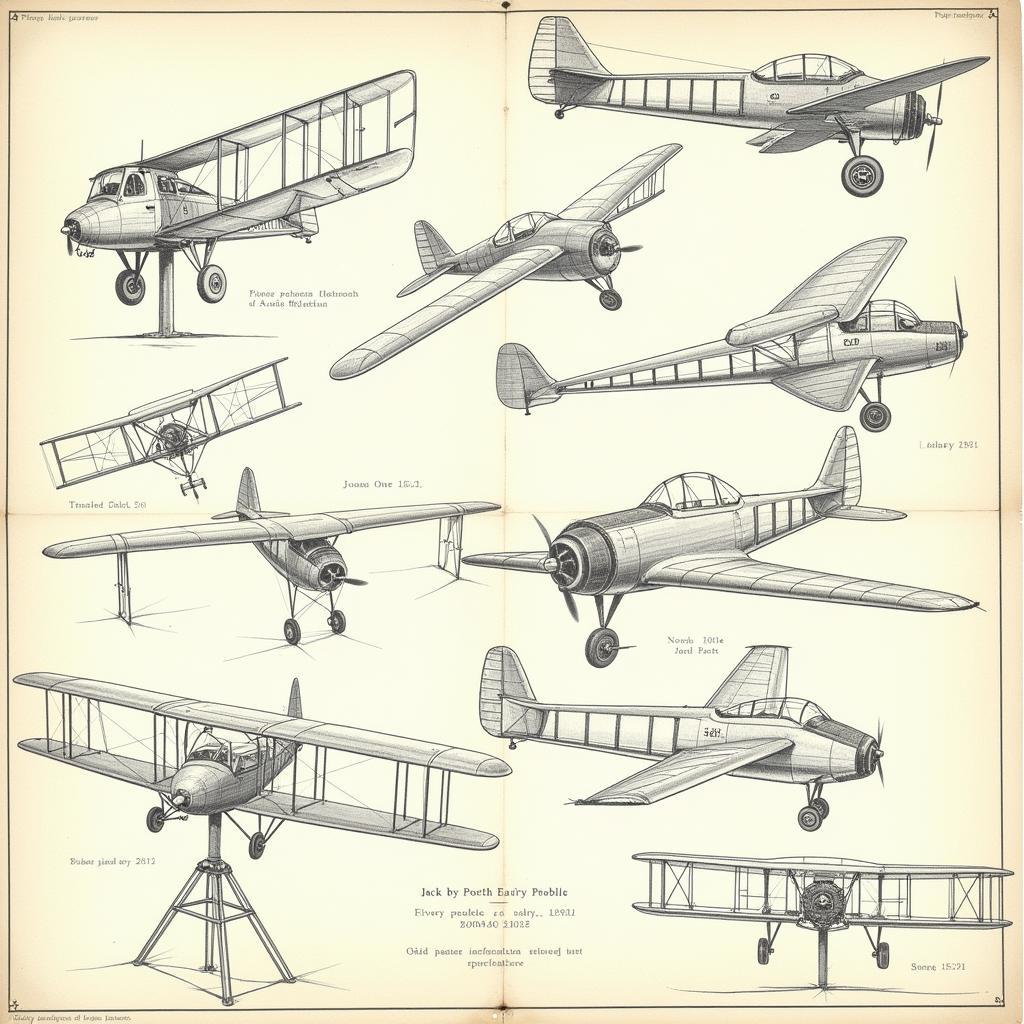 Early Jack Post Glider Designs