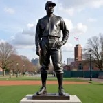 Statue of Jackie Robinson