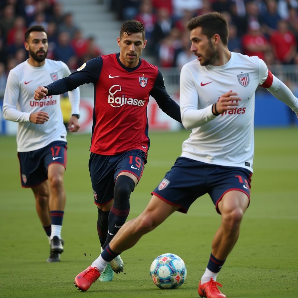 Jackson Delello in Besiktas Training