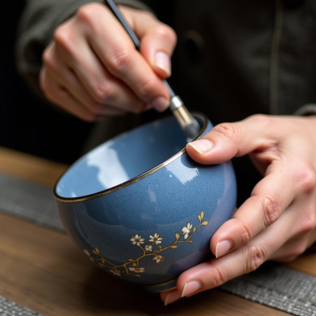 The Art of Japanese Blue Bowls