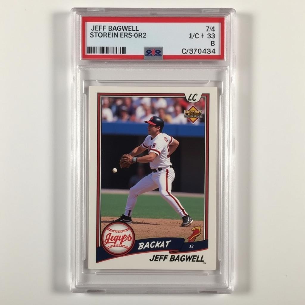 Graded Jeff Bagwell 1991 Upper Deck Rookie Card