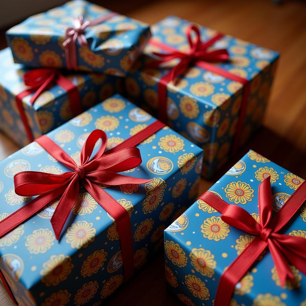 Perfectly Wrapped Jerry Garcia Gifts Ready for Giving