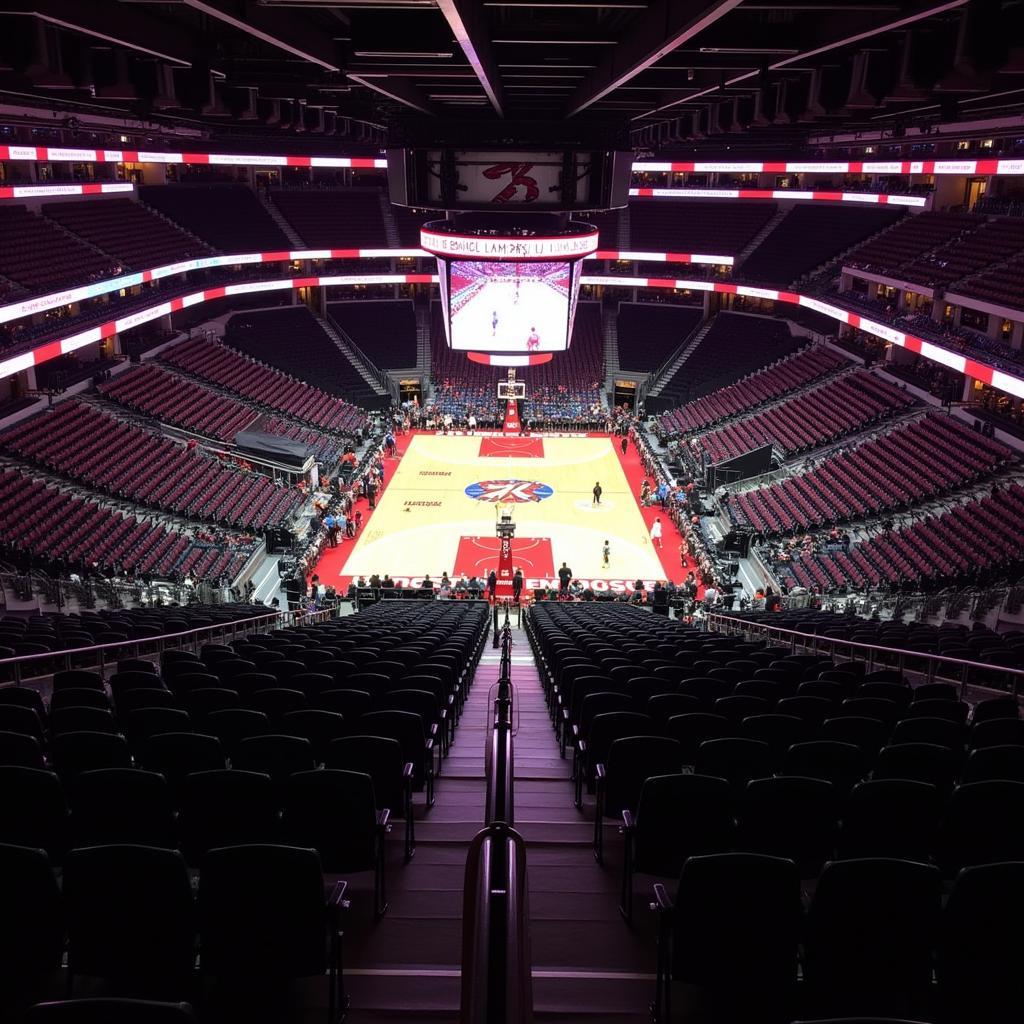 Jersey Mike's Arena Lower Level Seating View