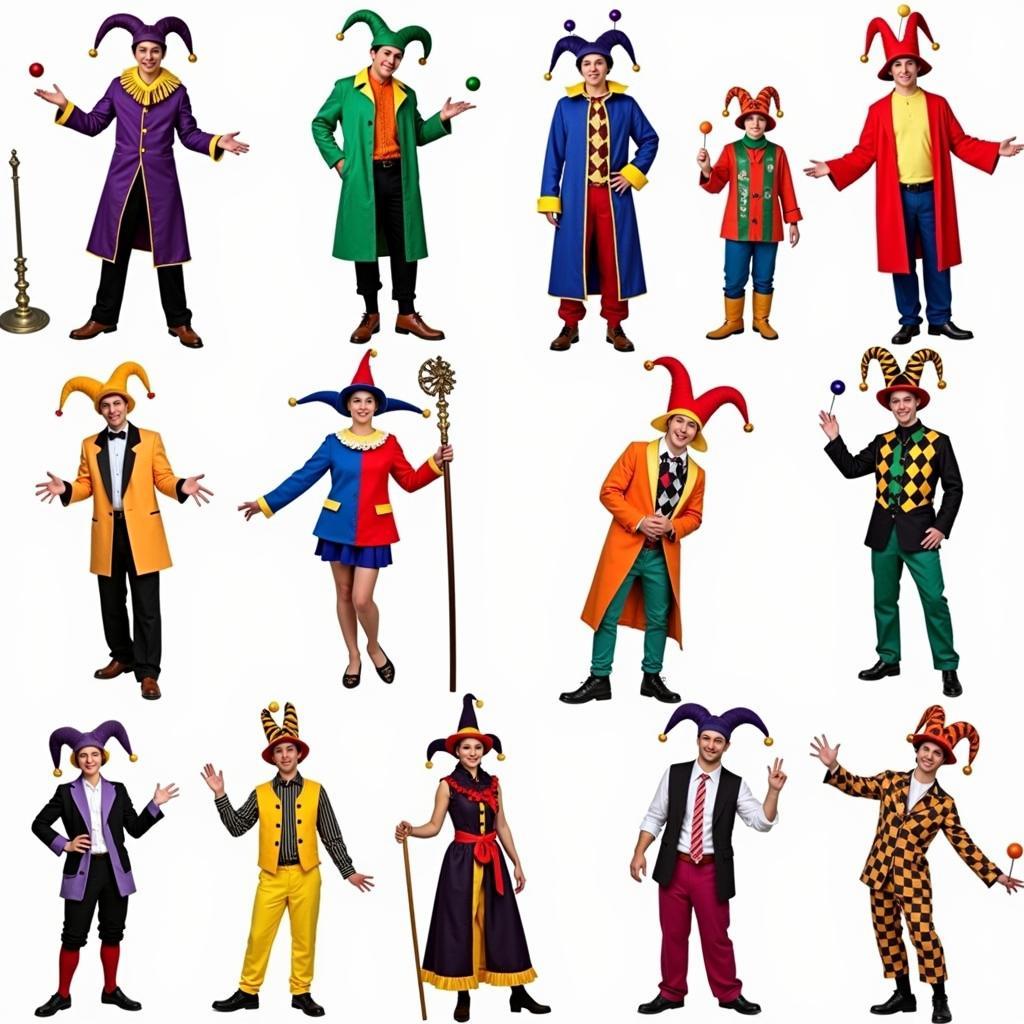 Colorful Jester Costume Ideas for Halloween and Parties