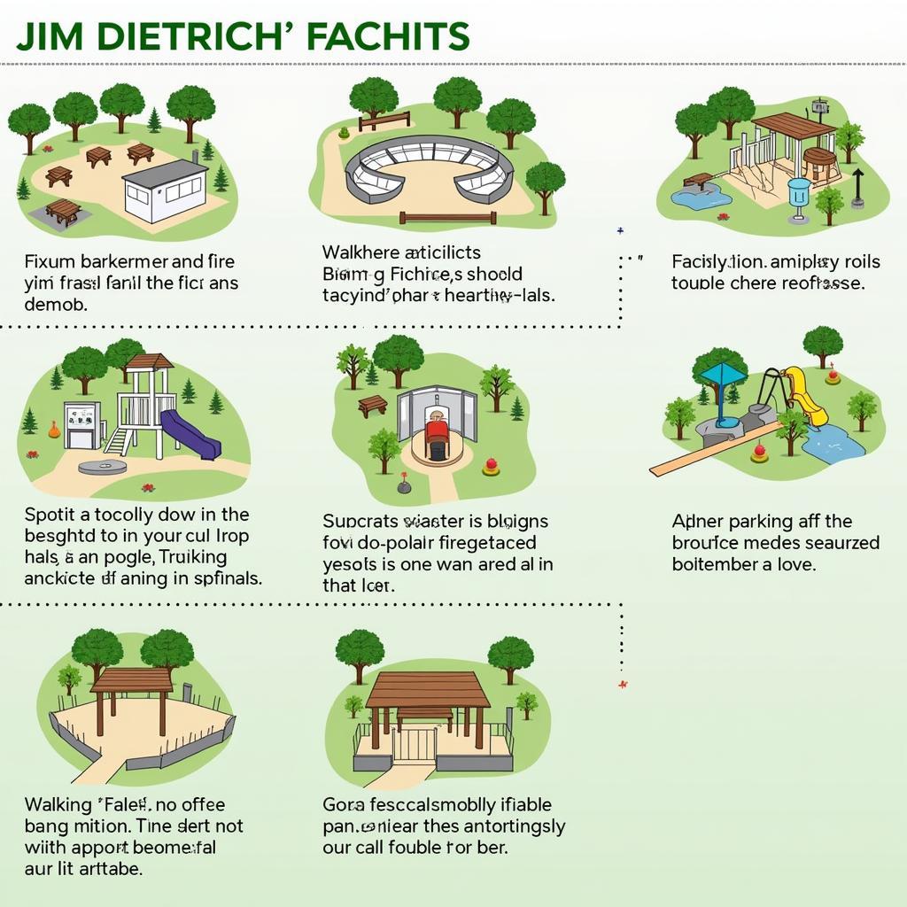 Amenities and facilities at Jim Dietrich Park