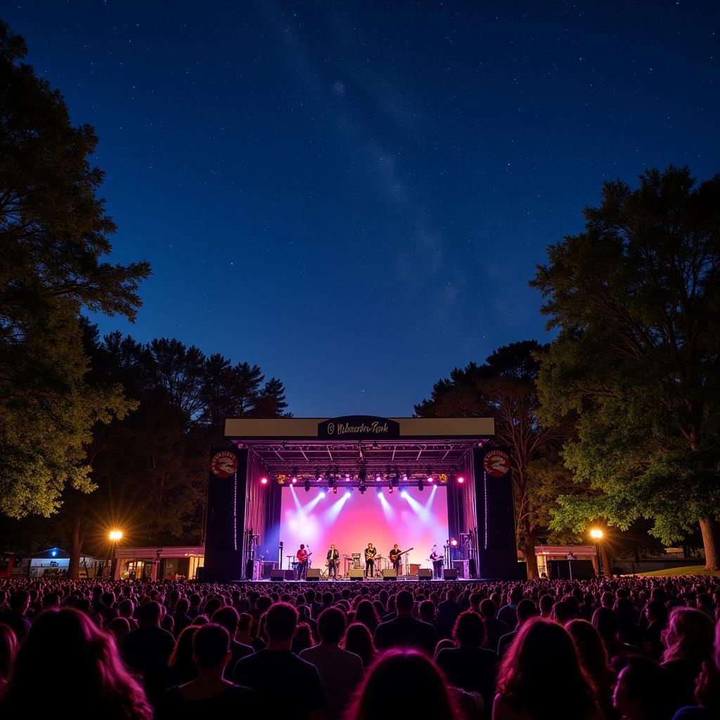 Summer concert at Jim Dietrich Park