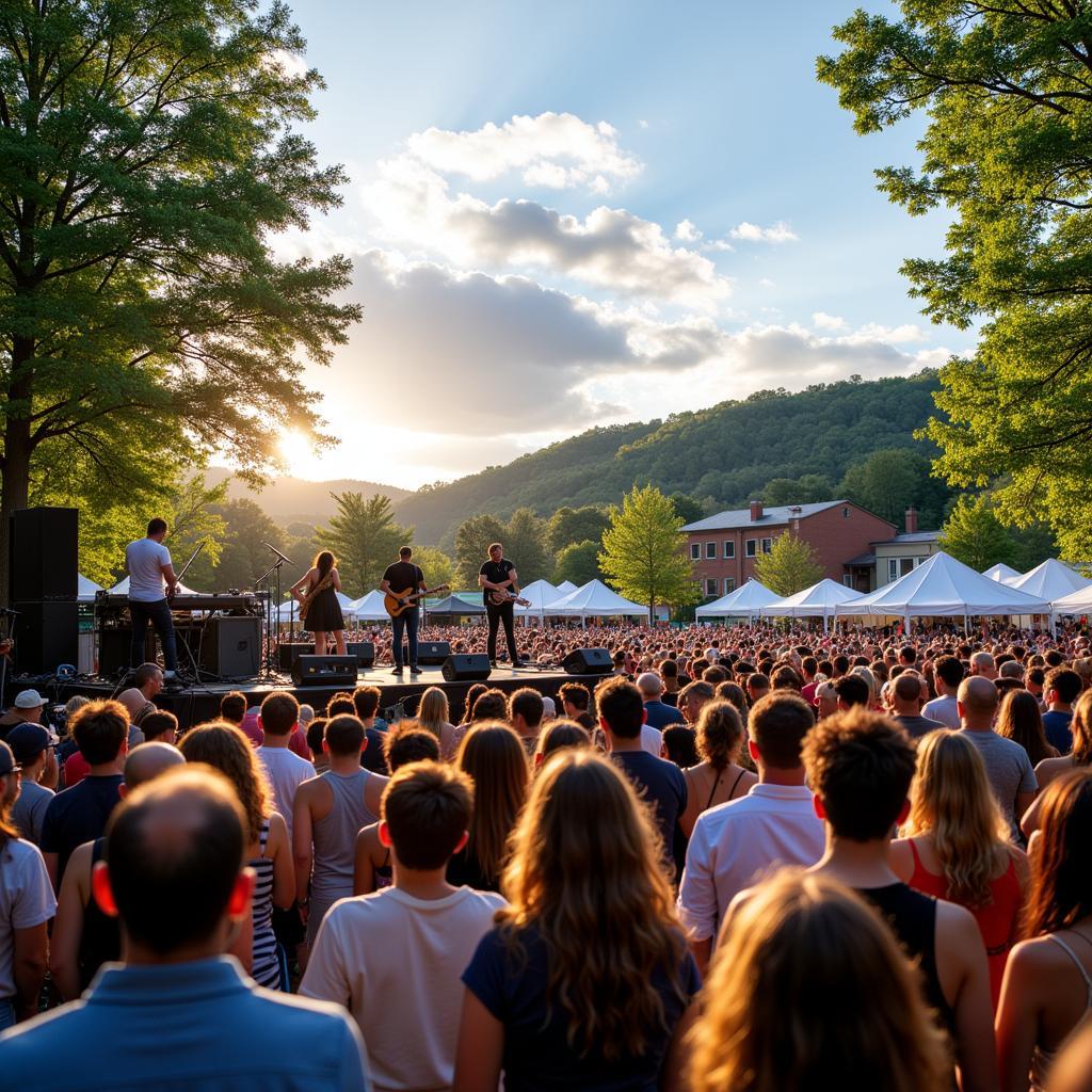 Outdoor Summer Concert in Jim Thorpe