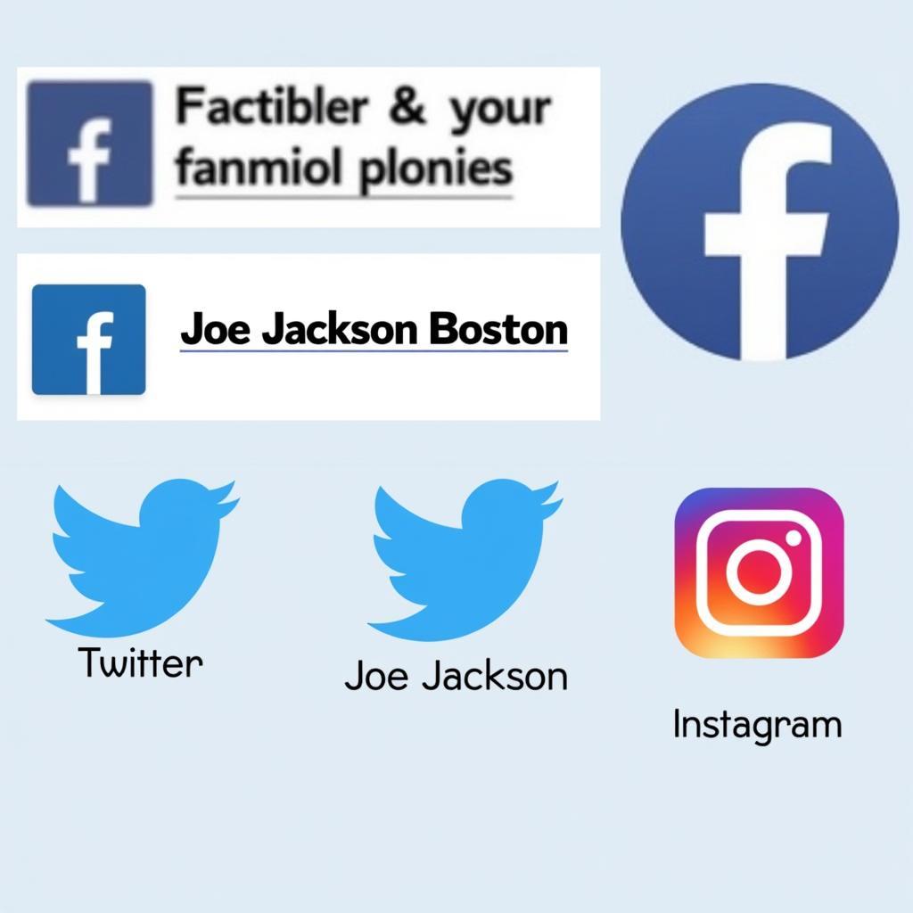 Joe Jackson Boston Social Media Presence