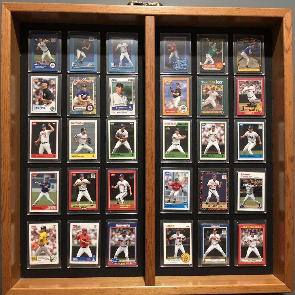 Displaying a Jose Offerman Rookie Card Collection