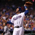 Josh Hamilton celebrates after hitting a home run for the Texas Rangers