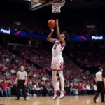 Julian Smith takes a game-winning shot