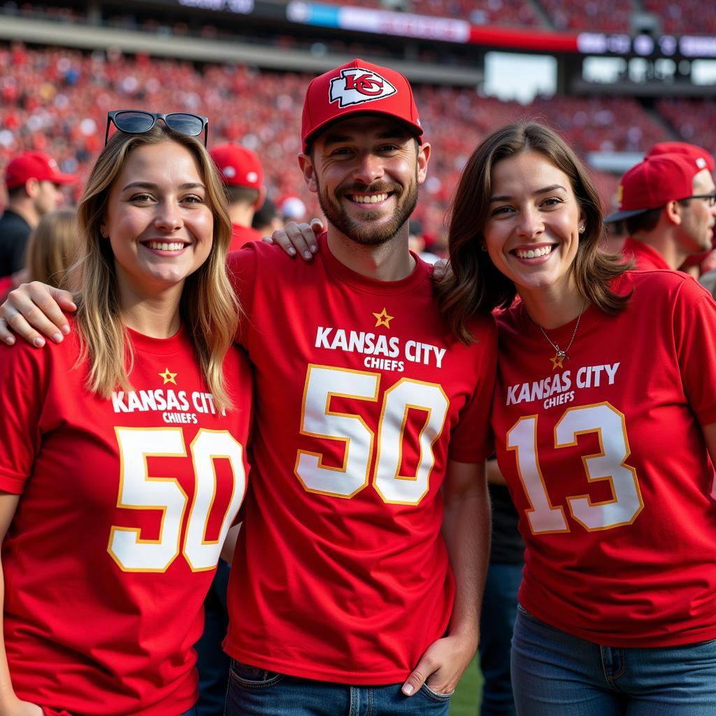 Kansas City Chiefs Fans United in Celebration