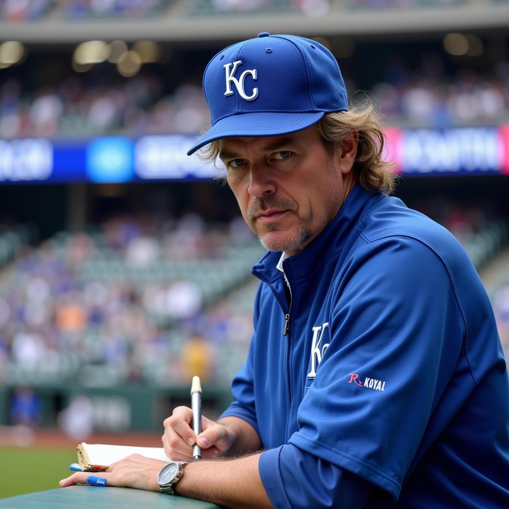 Kansas City Royals Scouting Director at a game