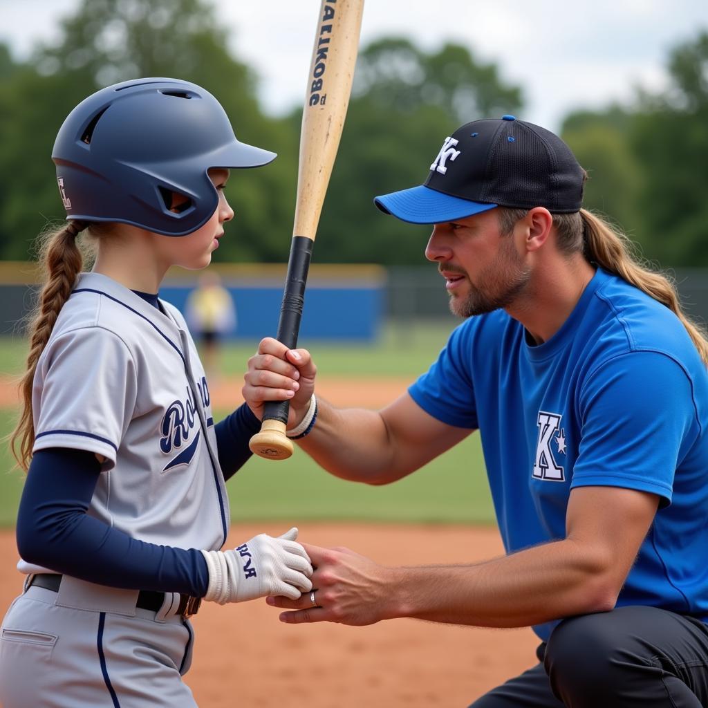 Kentucky Softball Camp Coach Instruction