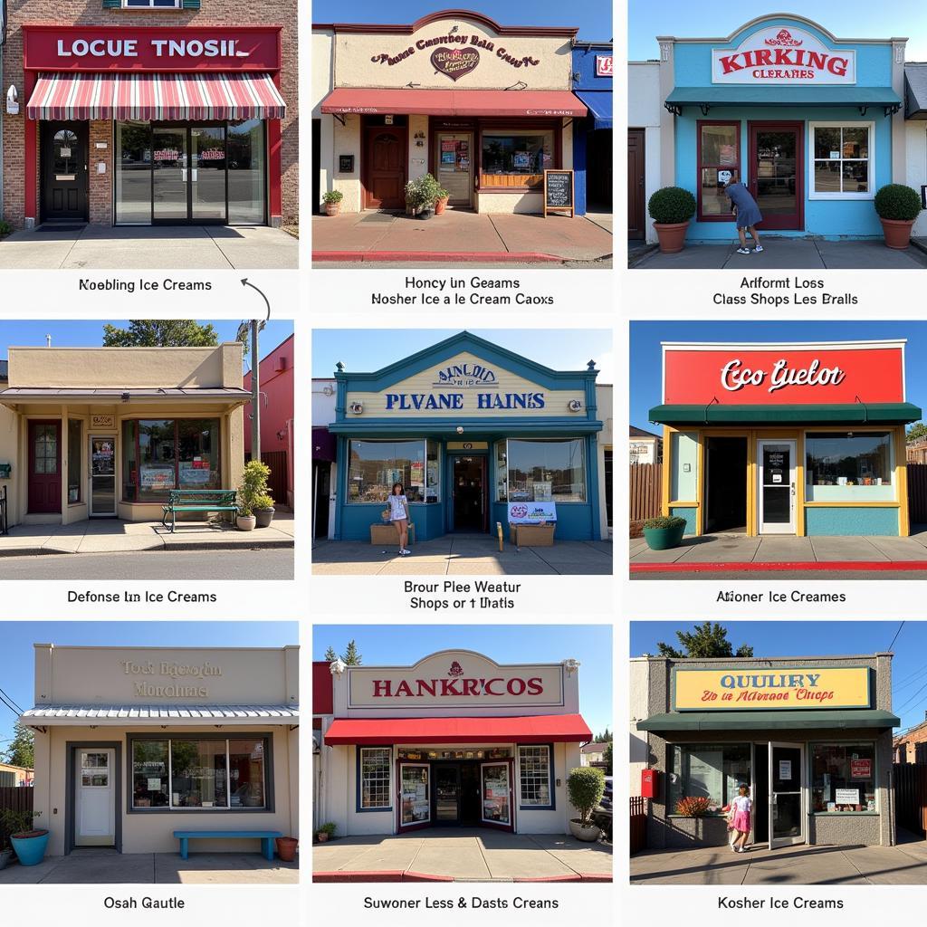 Kosher Ice Cream Shops in Los Angeles