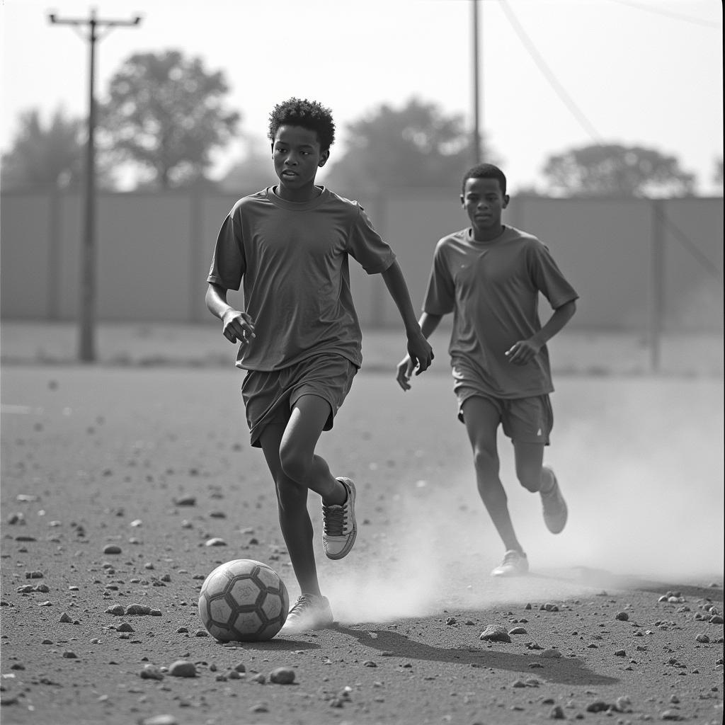 Kristian Morgan in His Youth Soccer Days