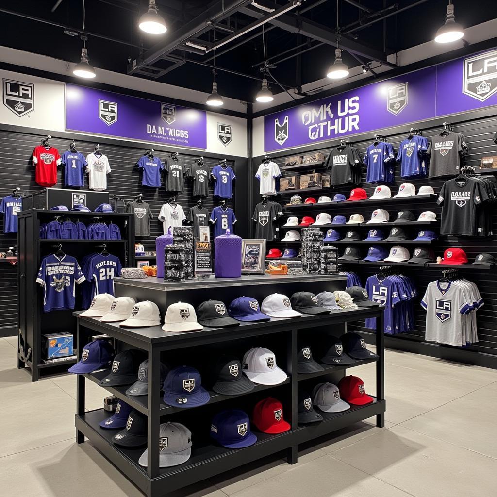 LA Kings fan merchandise store