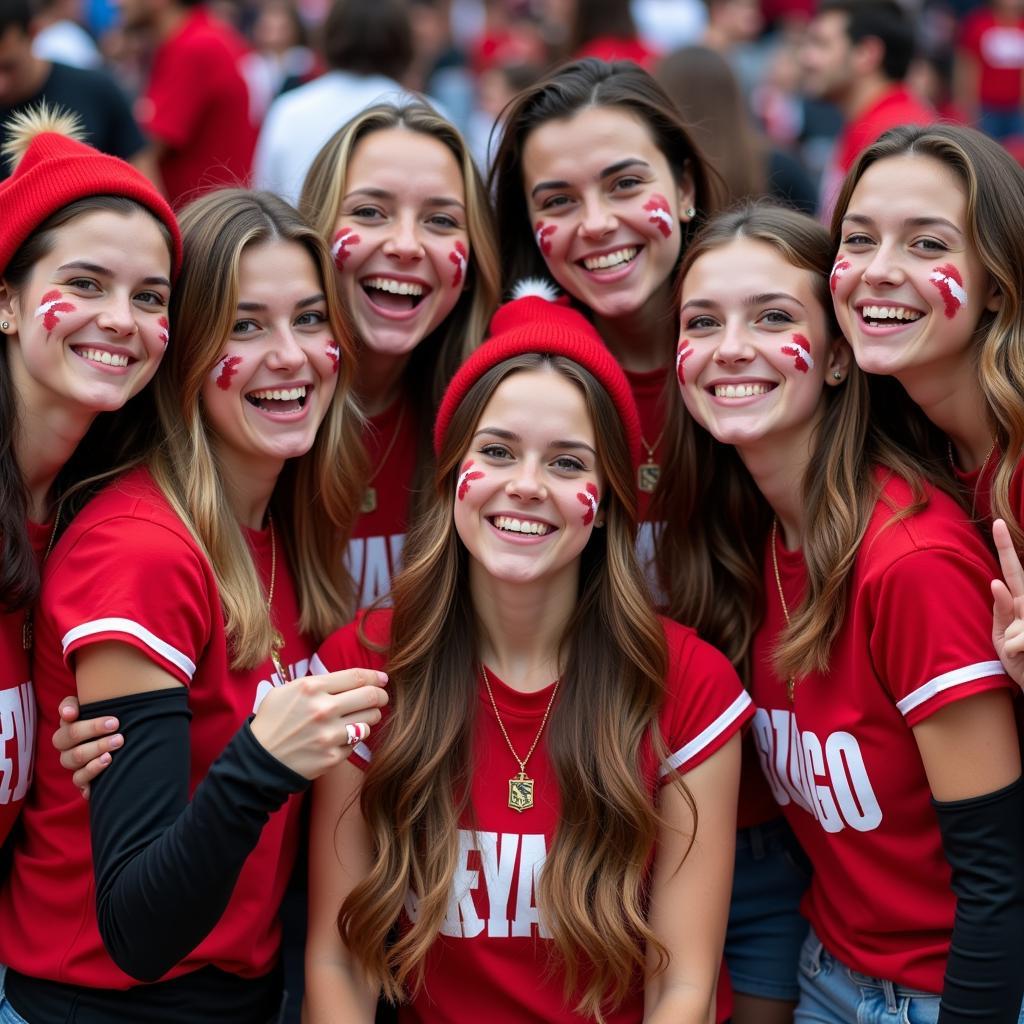 Lady's One Chicago Celebrating Victory