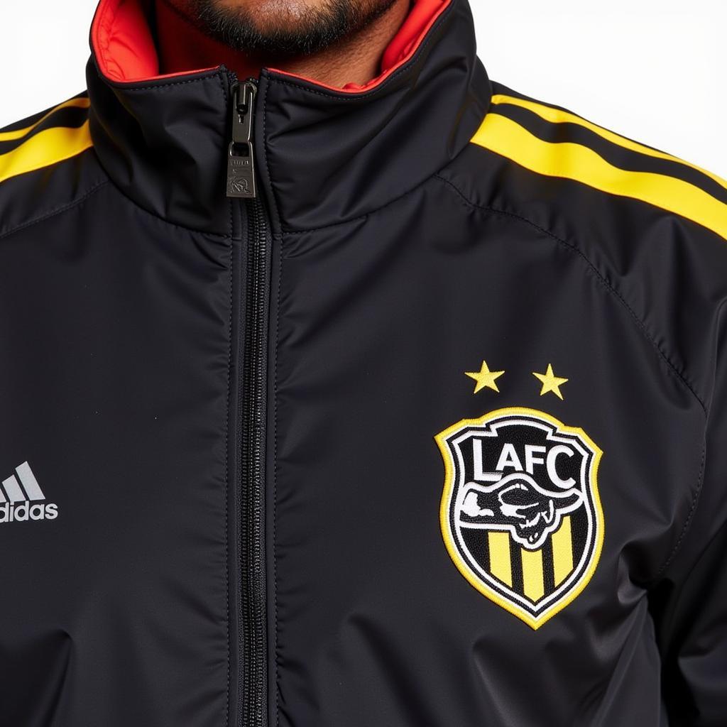 LAFC Anthem Jacket Design Detail