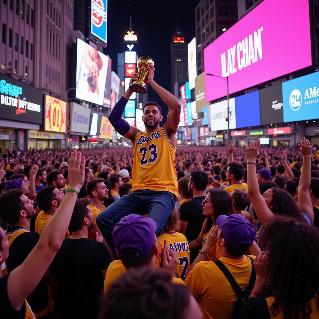 Los Angeles Lakers Championship Parade