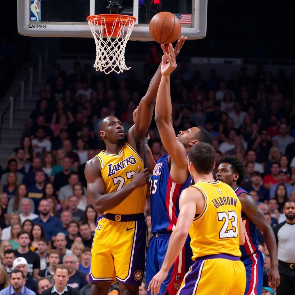 Lakers and Clippers Rivalry Game