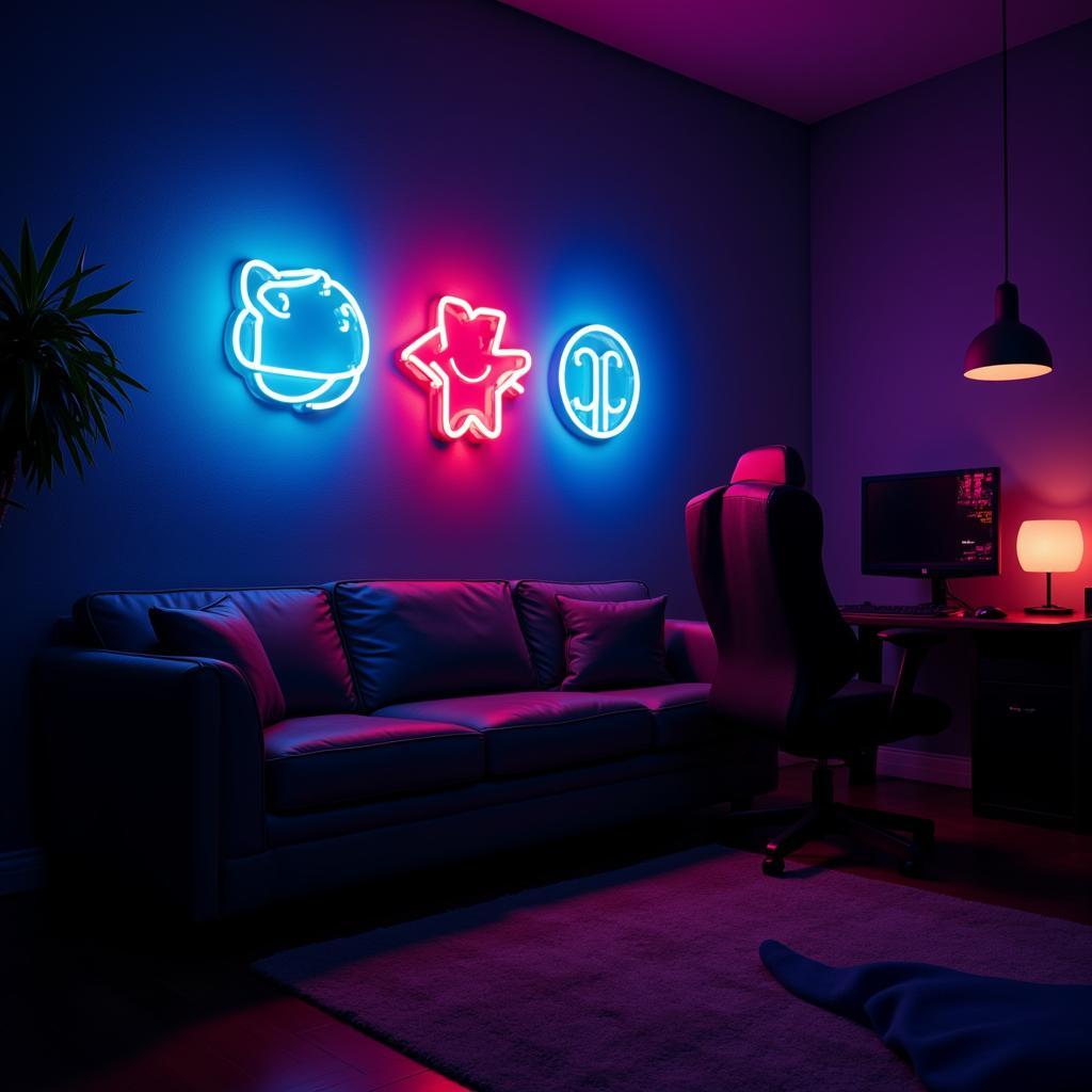 LED Gaming Signs Setup