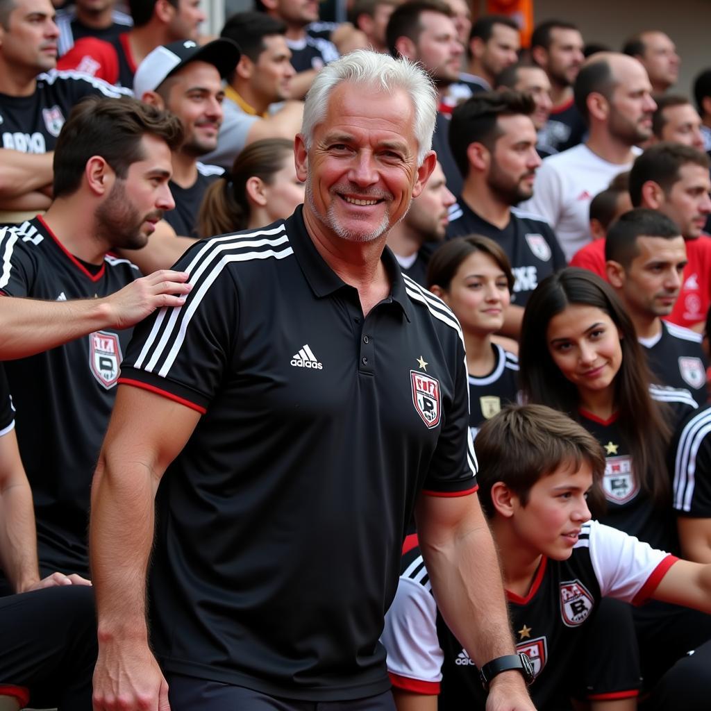 Lee Majors with Beşiktaş Fans in 2023