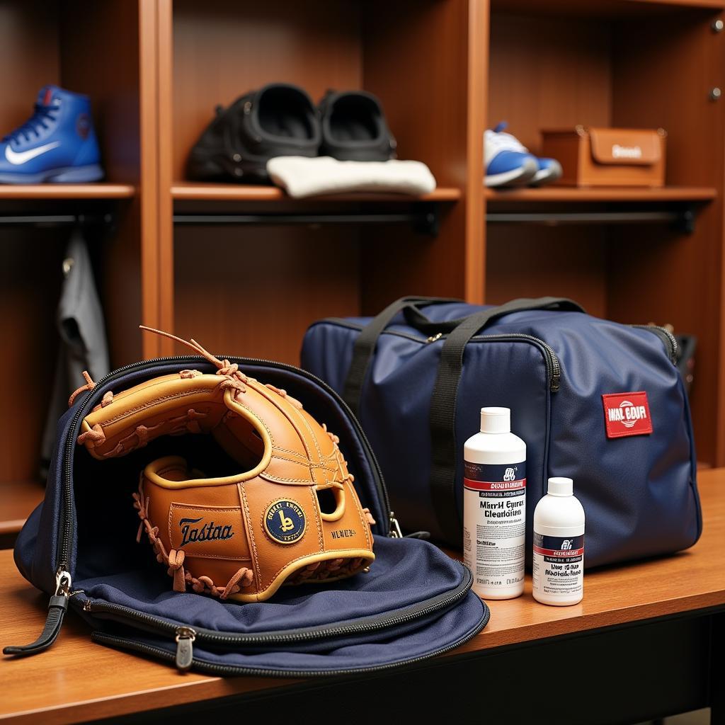 Proper Care and Storage of a Lefty Baseball Glove