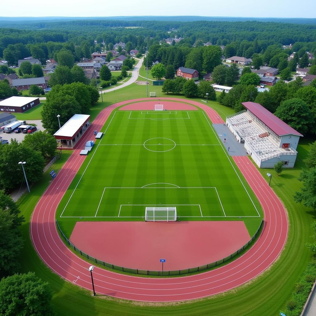 Lemker Field Aerial View