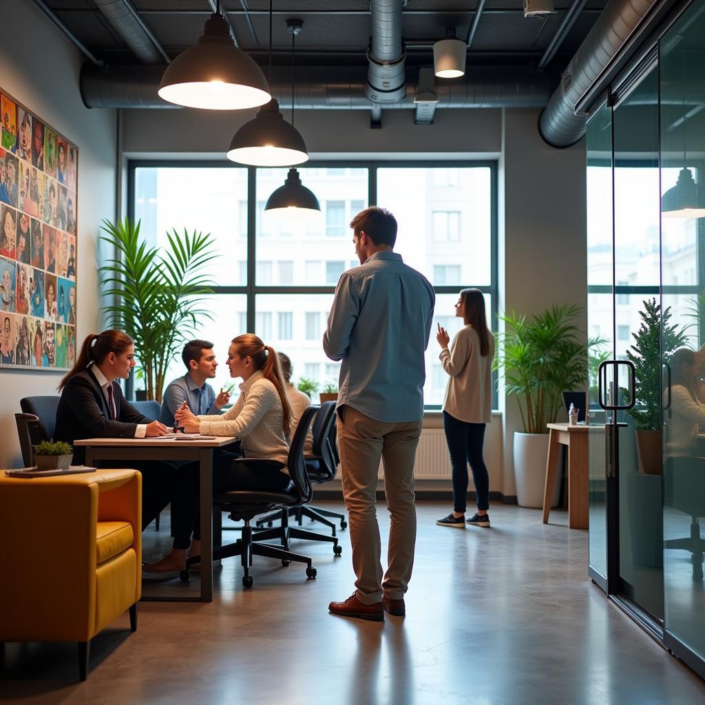 Modern and Collaborative Workspace at loanDepot