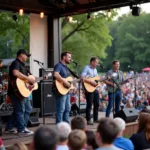 Local Band Performance at Tanner Park