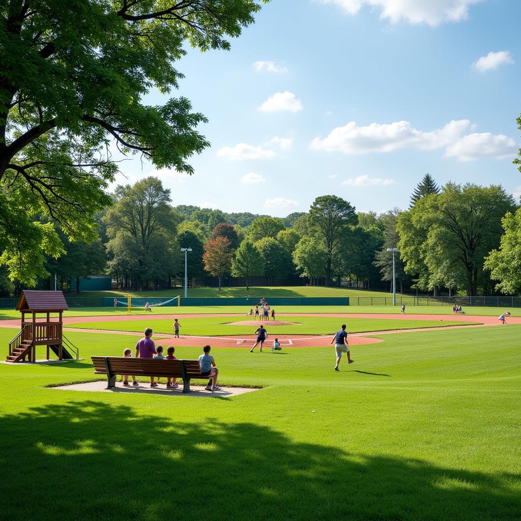 Discovering Baseball Diamonds in Local Parks