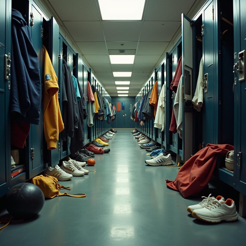 Locker Room with Unpleasant Odor