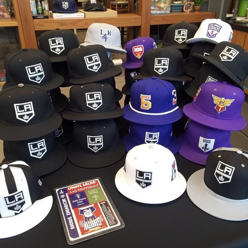 Los Angeles Kings bucket hat styles