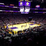 Los Angeles Lakers basketball game