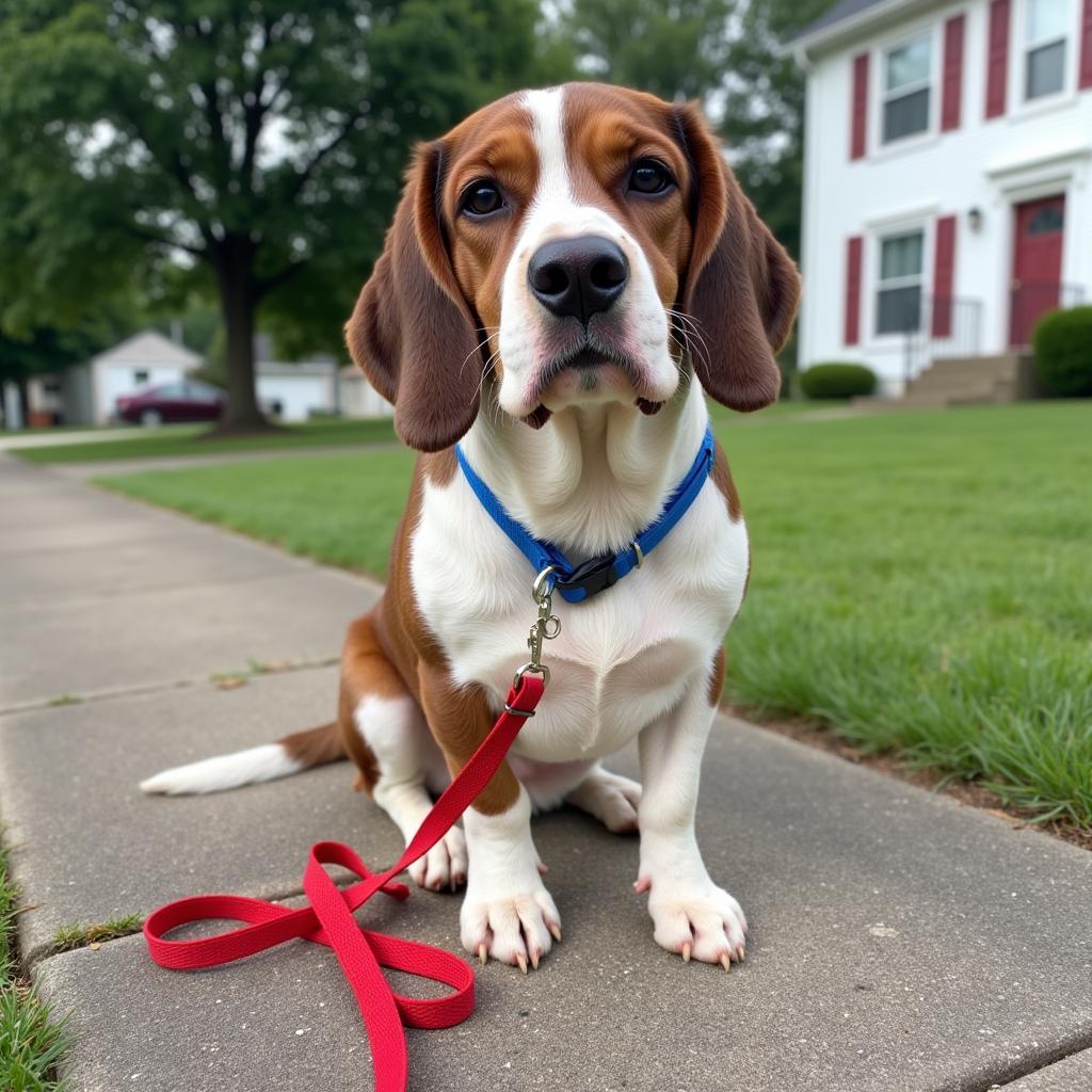 Lost dog searching for its owner in Chattanooga