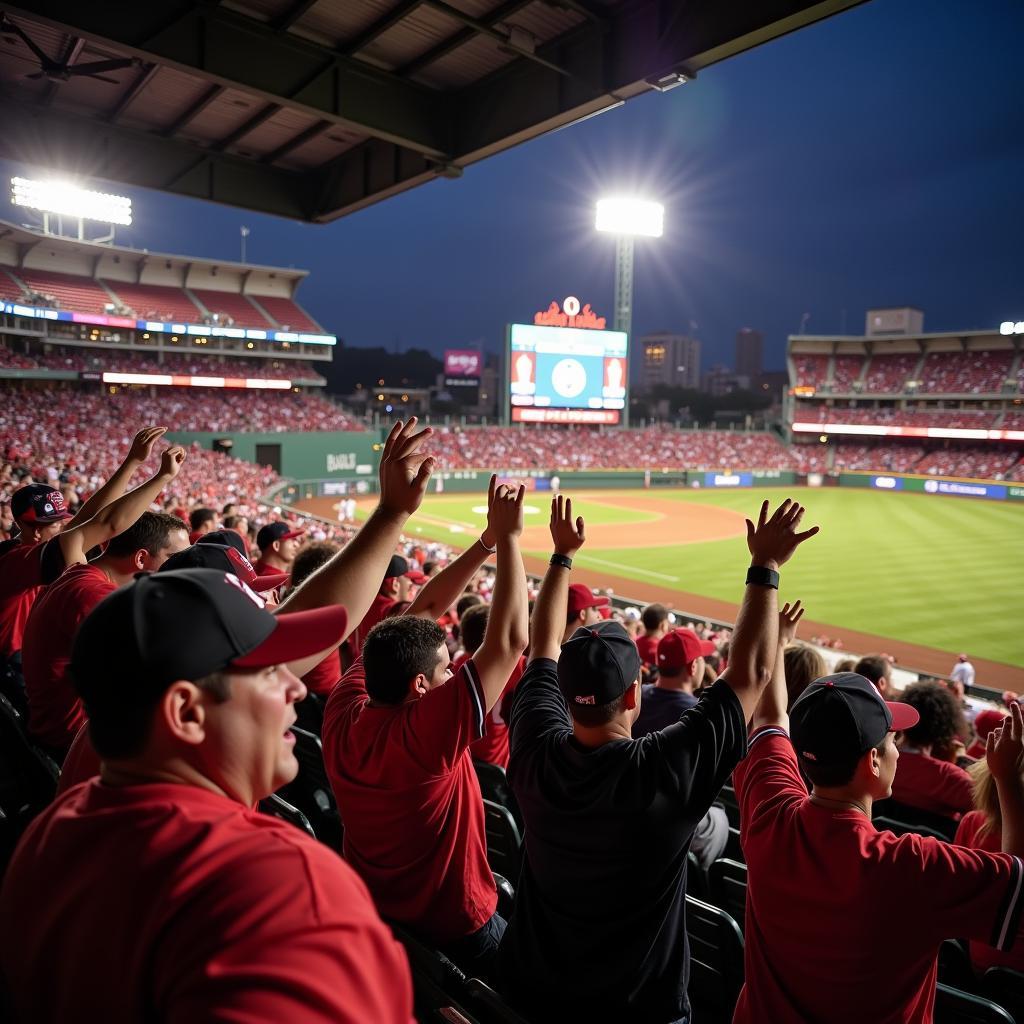 Louisville Bats Fans at Slugger Field