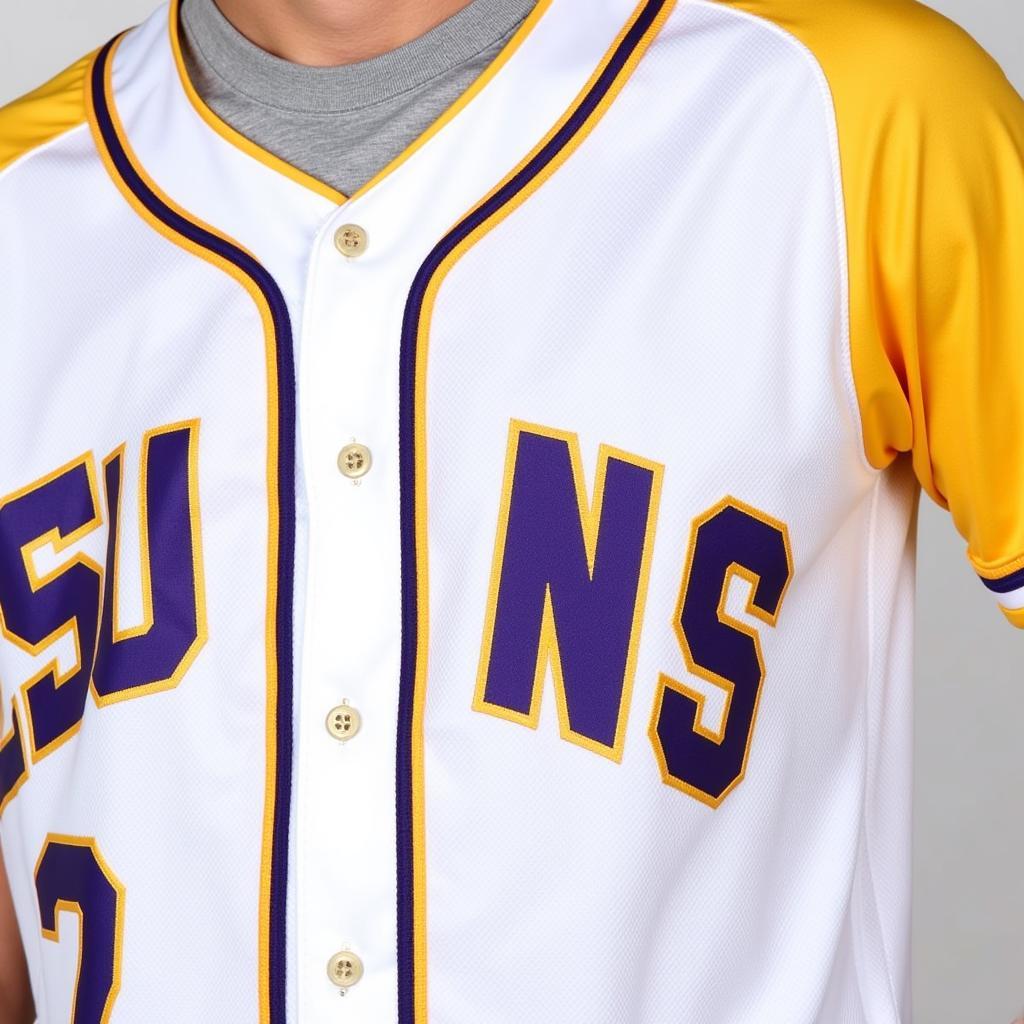 LSU Tigers modern baseball uniforms