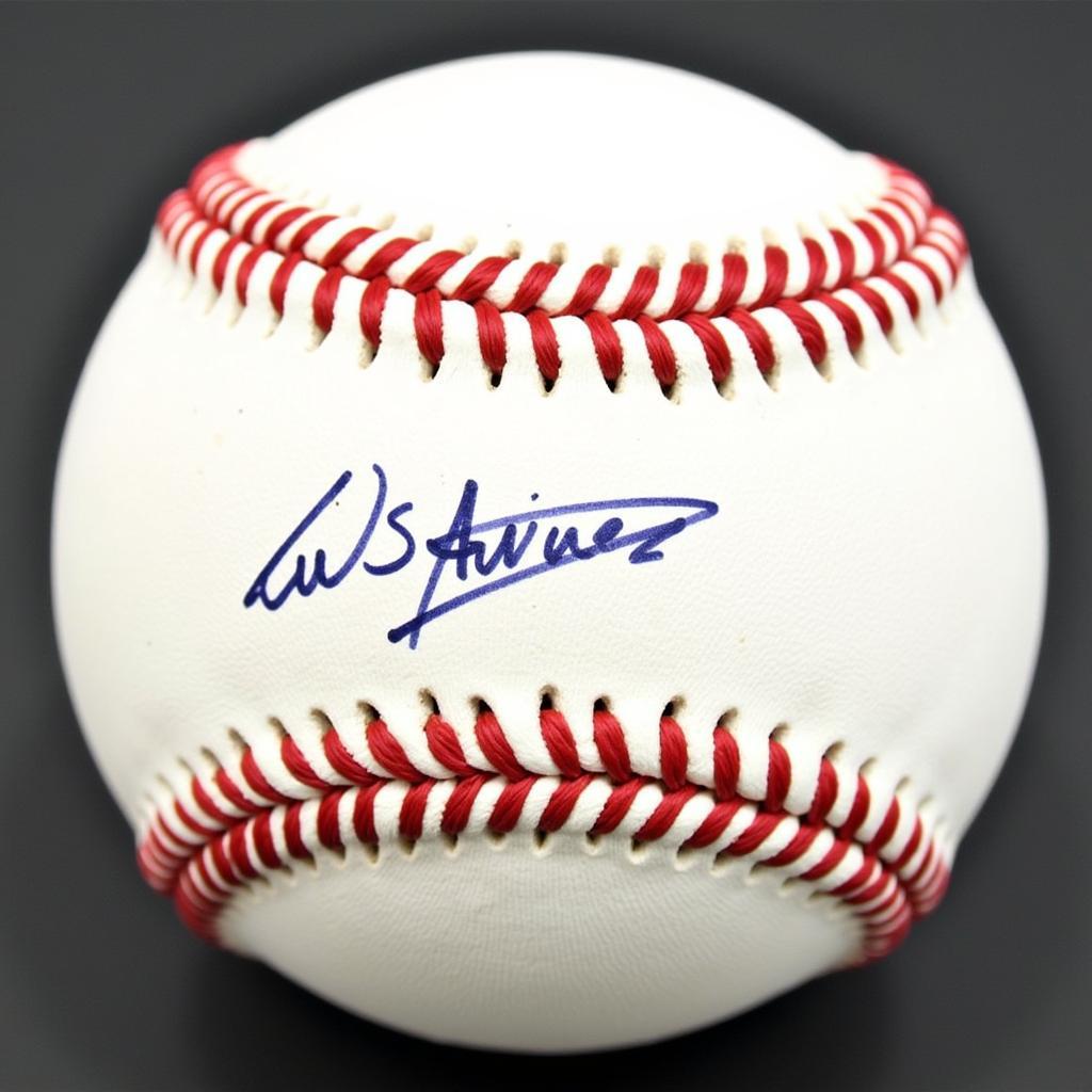 Luis Arraez Autographed Baseball with COA